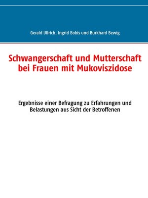 cover image of Schwangerschaft und Mutterschaft  bei Frauen mit Mukoviszidose